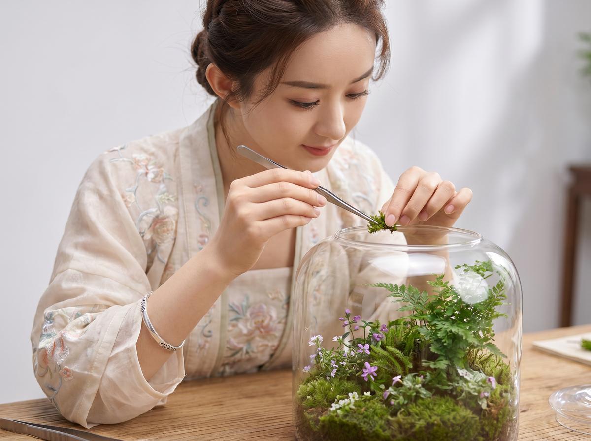 陈美娇陈美娇视频-微景观制作视频教程